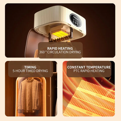 מיני מייבש כביסה חשמלי