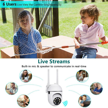 מצלמת אבטחה 1080HD WIFI נשלטת דרך הפלאפון